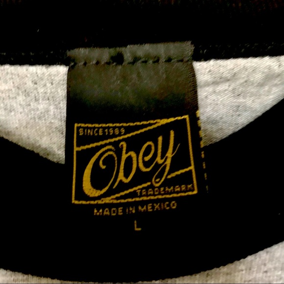 OBEY Baseball Tee - Picture 3 of 4
